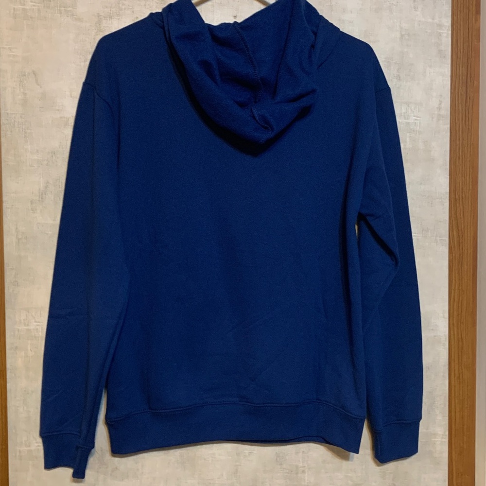 Blue Merry But Moody Winnie the Pooh hoodie - Picture 4 of 4